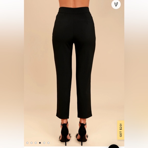 Lulu’s Kick It Back High-Waisted Trouser Pants - Picture 4 of 5